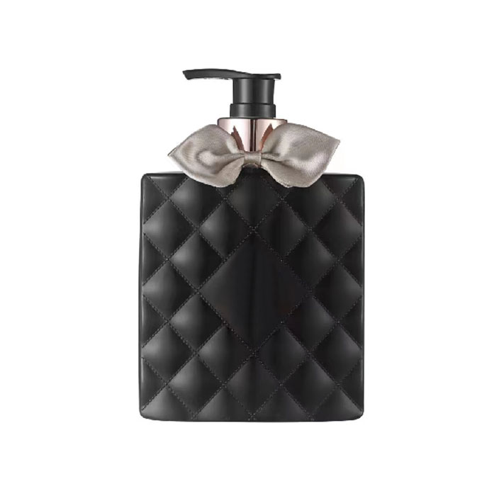 Imitation leather lotion bottle